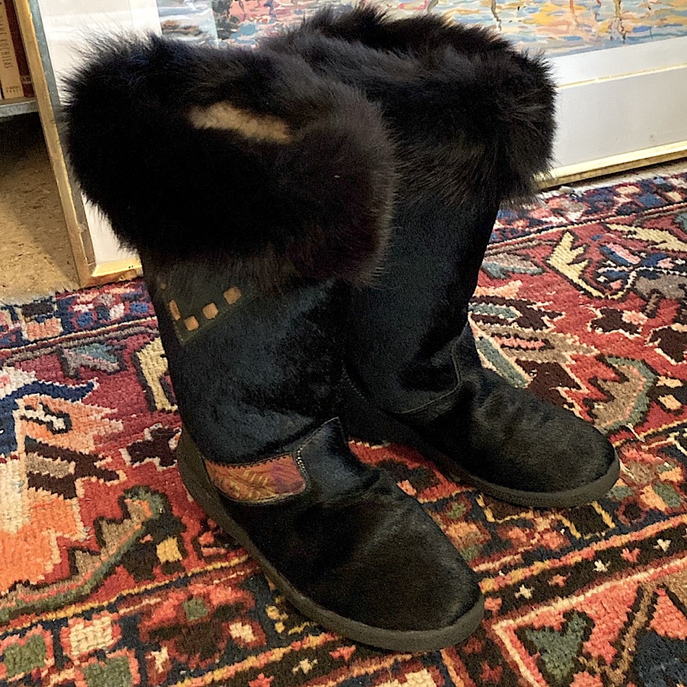 Après-ski Italian Calf Hair Snow Boots Oscar Sports, 7